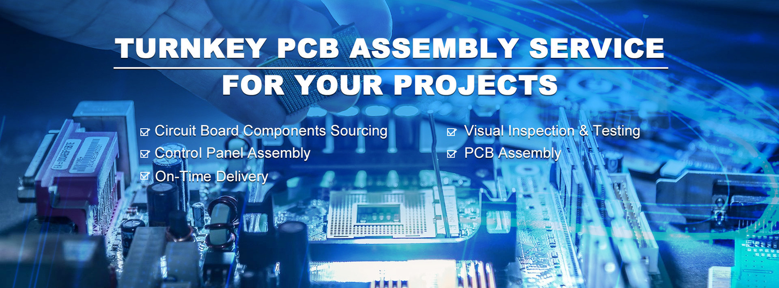 คุณภาพ การประกอบ PCB แบบครบวงจร โรงงาน